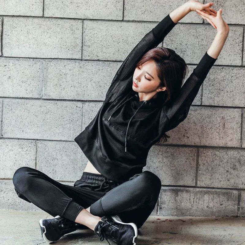 New Mesh Long Sleeve Workout Clothes Women's Running Training Loose Sports Yoga Clothes Women's Shirt
New Mesh Long Sleeve Workout Clothes Women's Running Training Loose Sports Yoga Clothes Women's Shirt