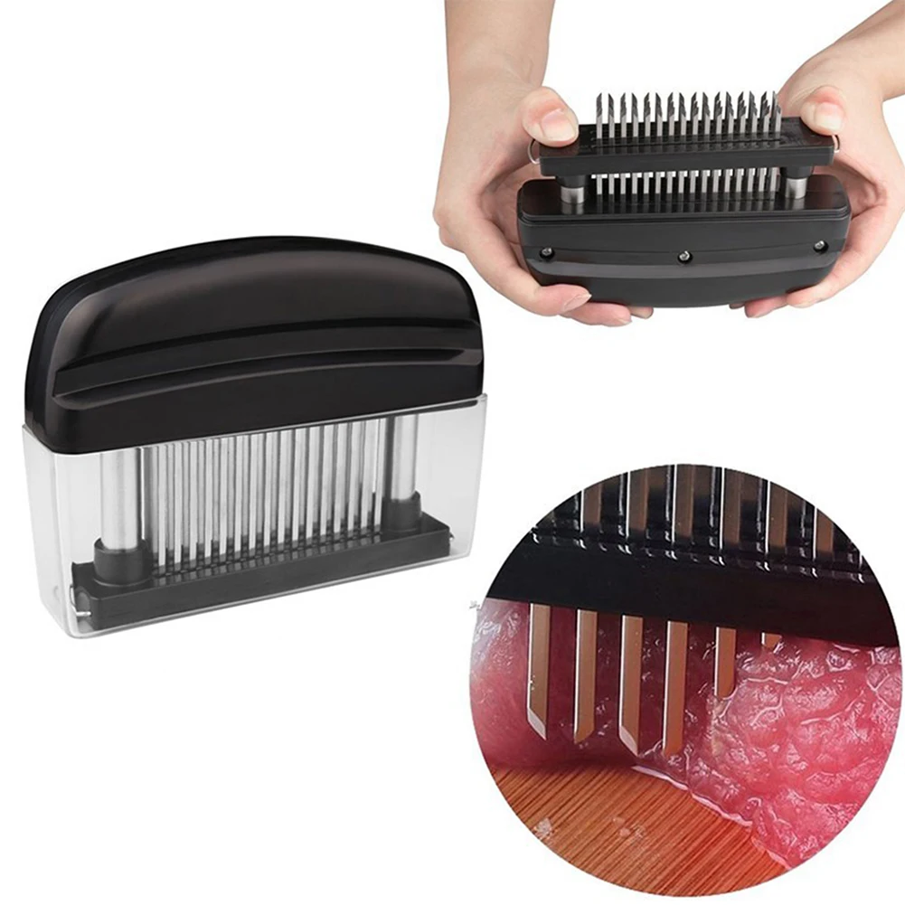 48 Pcs Professional Needles Stainless Steel Meat Tenderizer Kitchen Cooking Tools Tender Meat Hammer Pounders Meat Poultry Tools
48 Pcs Professional Needles Stainless Steel Meat Tenderizer Kitchen Cooking Tools Tender Meat Hammer Pounders Meat Poultry Tools