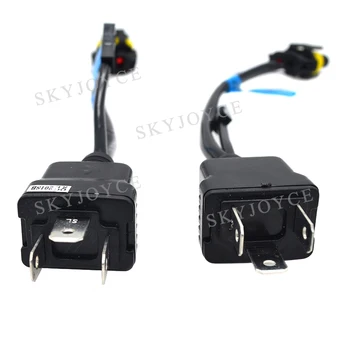 SKYJOYCE H4 H/L Easy Relay Harness Wire For 12V 35W 55W 9003 H4 Hi/Lo BiXenon HID Bulb Wiring Controller 1 for 1 h4 socket
SKYJOYCE H4 H/L Easy Relay Harness Wire For 12V 35W 55W 9003 H4 Hi/Lo BiXenon HID Bulb Wiring Controller 1 for 1 h4 socket