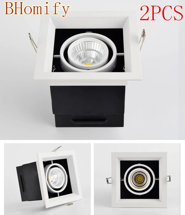 2pcs COB LED Downlights 15w Surface Mounted dimmable LED Ceiling Lamps Spot Light square Rotation LED Downlights AC85-265V
2pcs COB LED Downlights 15w Surface Mounted dimmable LED Ceiling Lamps Spot Light square Rotation LED Downlights AC85-265V