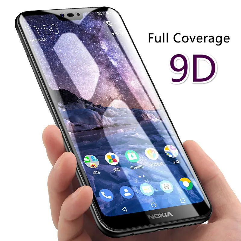 9D Protective Glass For Nokia 4.2 3.2 3 6 7 8 3.1 5.1 6.1 7.1 8.1 Plus Screen Protector for Nokia 8.1 7 Plus 5.1 6.1 Film Cover
9D Protective Glass For Nokia 4.2 3.2 3 6 7 8 3.1 5.1 6.1 7.1 8.1 Plus Screen Protector for Nokia 8.1 7 Plus 5.1 6.1 Film Cover