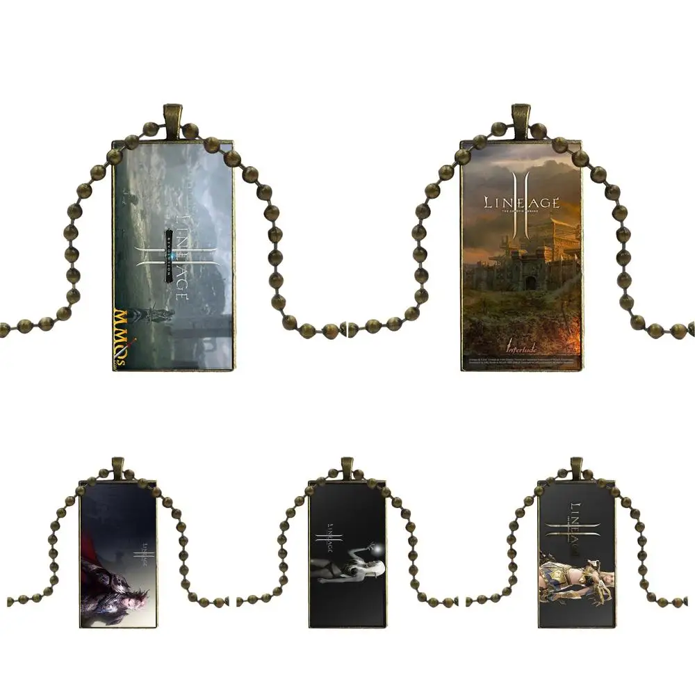 EJ Glaze Lineage Logo Glass Cabochon Choker Pendant Rectangle Necklace Bronze Color Jewelry For Women Men
EJ Glaze Lineage Logo Glass Cabochon Choker Pendant Rectangle Necklace Bronze Color Jewelry For Women Men