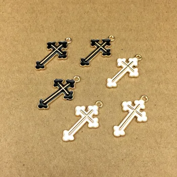 10pcs 14x26mm cross charm enamel charm for jewelry making and crafting fashion earring charm jewelry accessories
10pcs 14x26mm cross charm enamel charm for jewelry making and crafting fashion earring charm jewelry accessories