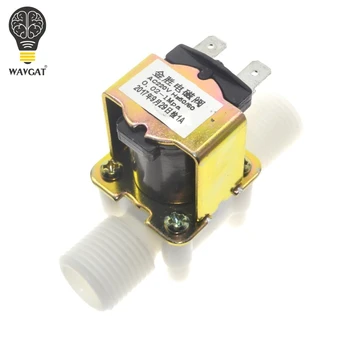 

AC220V DC 12V Electric Solenoid Valve Magnetic N/C Water Air Inlet Flow Switch N/C 1/2" #G205M# Best Quality