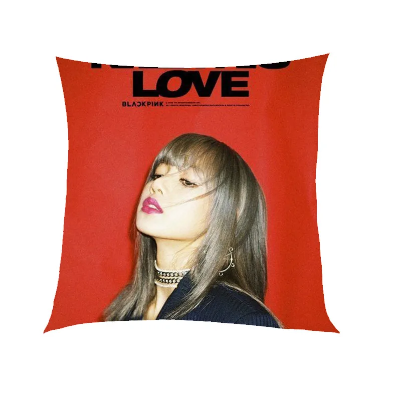 New kpop Blackpink Jennie Rose Square Pillow Case Kpop Blackpink Pillows Birthday Gift For Home Fashion Costume Otaku Fans Gift
New kpop Blackpink Jennie Rose Square Pillow Case Kpop Blackpink Pillows Birthday Gift For Home Fashion Costume Otaku Fans Gift