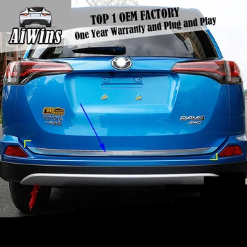 Car Styling Rear Door Tail Gate stainless steel Trim Cover Sticker For Toyota RAV4 2014 2015 2016 Exterior trim Decoration
Car Styling Rear Door Tail Gate stainless steel Trim Cover Sticker For Toyota RAV4 2014 2015 2016 Exterior trim Decoration