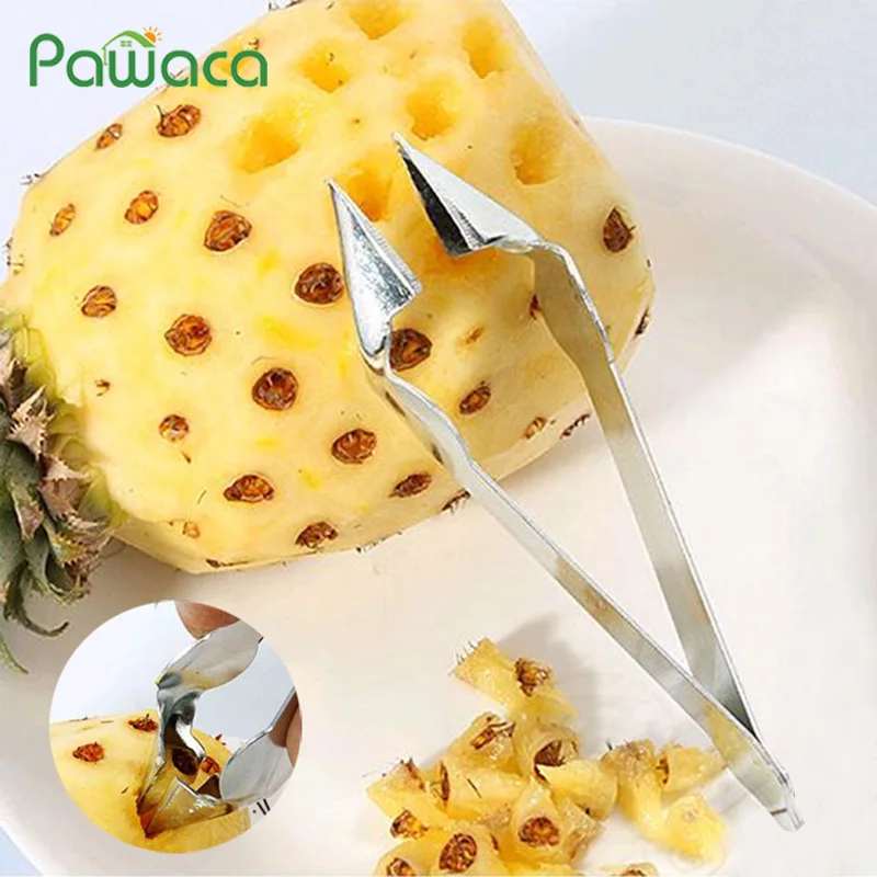 Useful Pineapple Eye Remover Tool Pineapple Eye Peeler Knife Remover Clip Cutter Slicer Home Kitchen Gadget Accessories
Useful Pineapple Eye Remover Tool Pineapple Eye Peeler Knife Remover Clip Cutter Slicer Home Kitchen Gadget Accessories