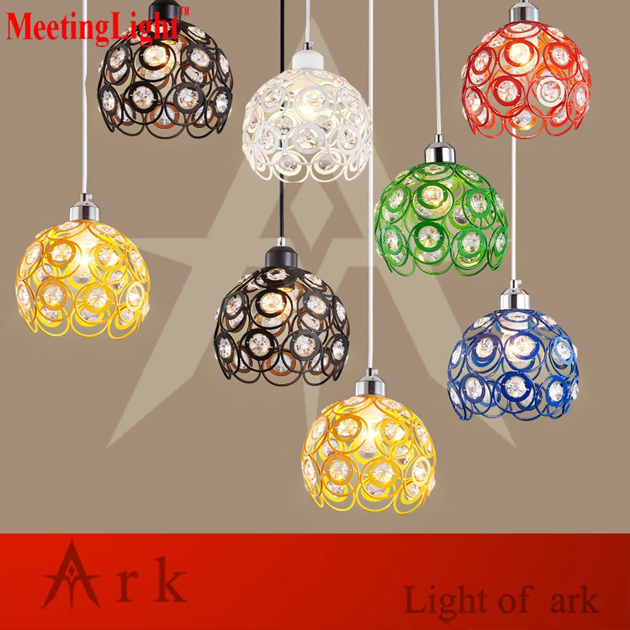 Nordic LOFT Creative Hollow out DIA 20CM iron crystal ball Residential dining bar stairs lighting industrial led pendant light
Nordic LOFT Creative Hollow out DIA 20CM iron crystal ball Residential dining bar stairs lighting industrial led pendant light