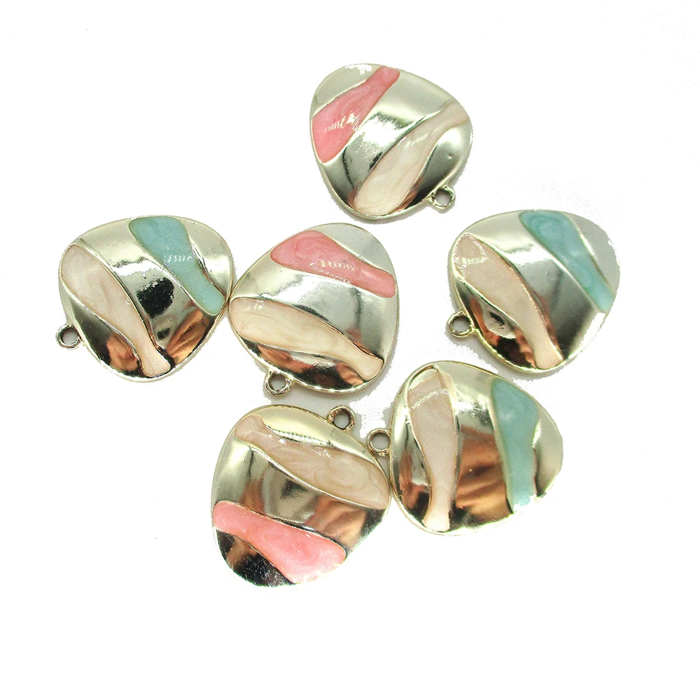 10pcs Colorful Shell Enamel Charms DIY Bracelet Necklace Jewelry Accessory DIY Craft
10pcs Colorful Shell Enamel Charms DIY Bracelet Necklace Jewelry Accessory DIY Craft