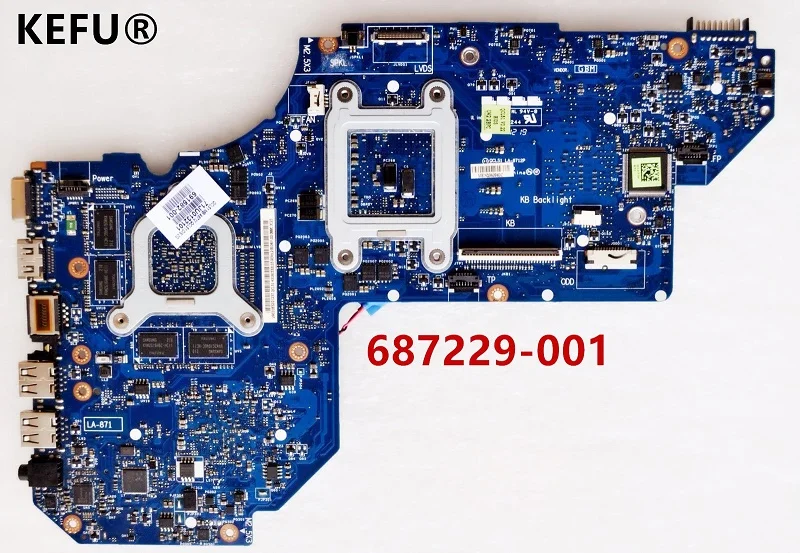 KEFU 687229-001 QCL51 LA-8712P for HP M6 M6-1000 motherboard with All fully Tested
KEFU 687229-001 QCL51 LA-8712P for HP M6 M6-1000 motherboard with All fully Tested