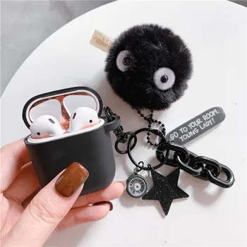 Fashion Cute Cartoon Keychain for AirPods case silicone Wireless Earphone Charging case for AirPods 1 2 Bluetooth Earphone cover
Fashion Cute Cartoon Keychain for AirPods case silicone Wireless Earphone Charging case for AirPods 1 2 Bluetooth Earphone cover