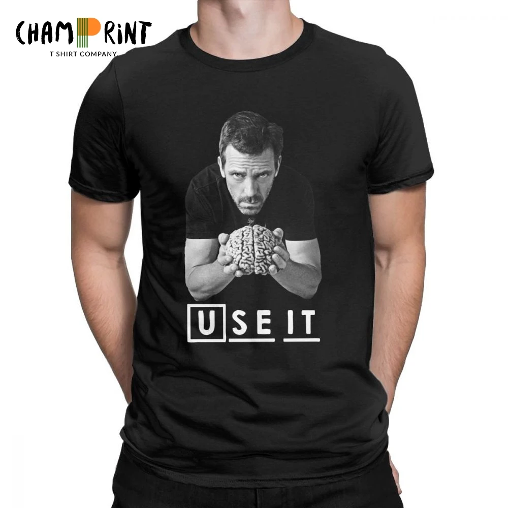 House MD Men T Shirt Dr House Use it Funny Tops Cotton Short Sleeve Tee Shirt O Neck T-Shirts Summer Tops Plus Size
House MD Men T Shirt Dr House Use it Funny Tops Cotton Short Sleeve Tee Shirt O Neck T-Shirts Summer Tops Plus Size