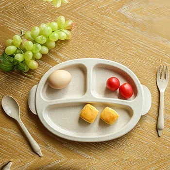 Baby Dishes Wheat fiber Plates For New Children Thermal Insulation Cute monkey Bowl Partition To Eat Safety Health Spoon fork
Baby Dishes Wheat fiber Plates For New Children Thermal Insulation Cute monkey Bowl Partition To Eat Safety Health Spoon fork