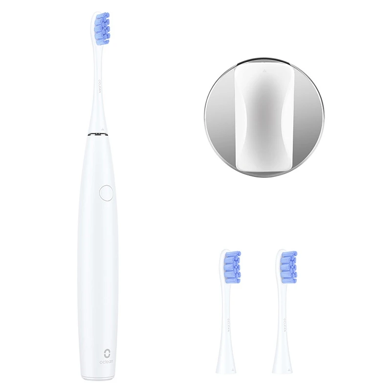 New Rechargeable Sonic Electrical Toothbrush International Version APP Control with 2 Brush Heads and 1 Wall-mounted Holder
New Rechargeable Sonic Electrical Toothbrush International Version APP Control with 2 Brush Heads and 1 Wall-mounted Holder