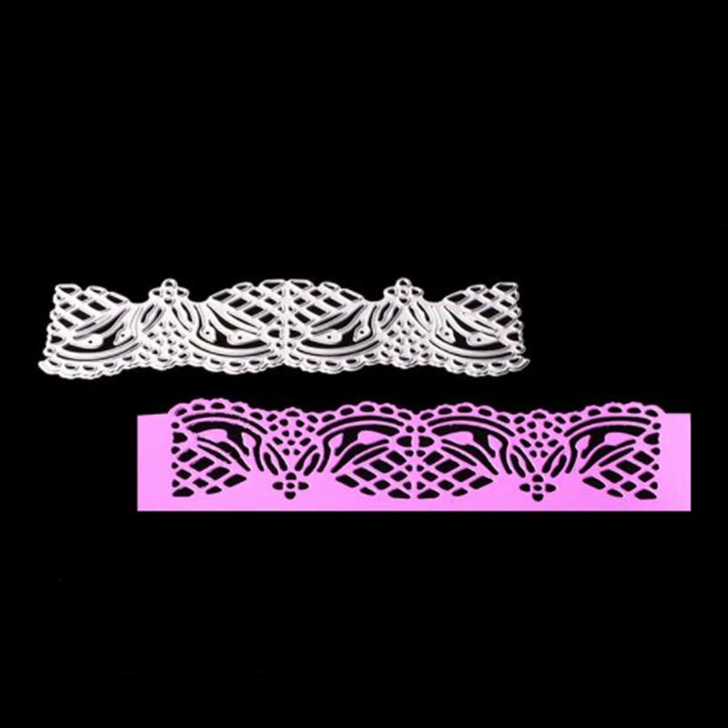 SCD715 Laces Metal Cutting Dies For Scrapbooking Stencils DIY Album Cards Decoration Embossing Folder Die Cuts Molds Tools New
SCD715 Laces Metal Cutting Dies For Scrapbooking Stencils DIY Album Cards Decoration Embossing Folder Die Cuts Molds Tools New
