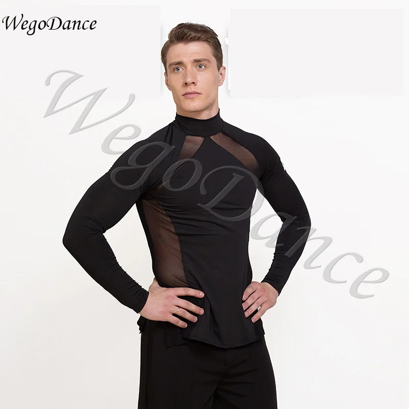 new professional men Latin dancing performance training shirt high-necked top high quality velvet freeshipping
new professional men Latin dancing performance training shirt high-necked top high quality velvet freeshipping