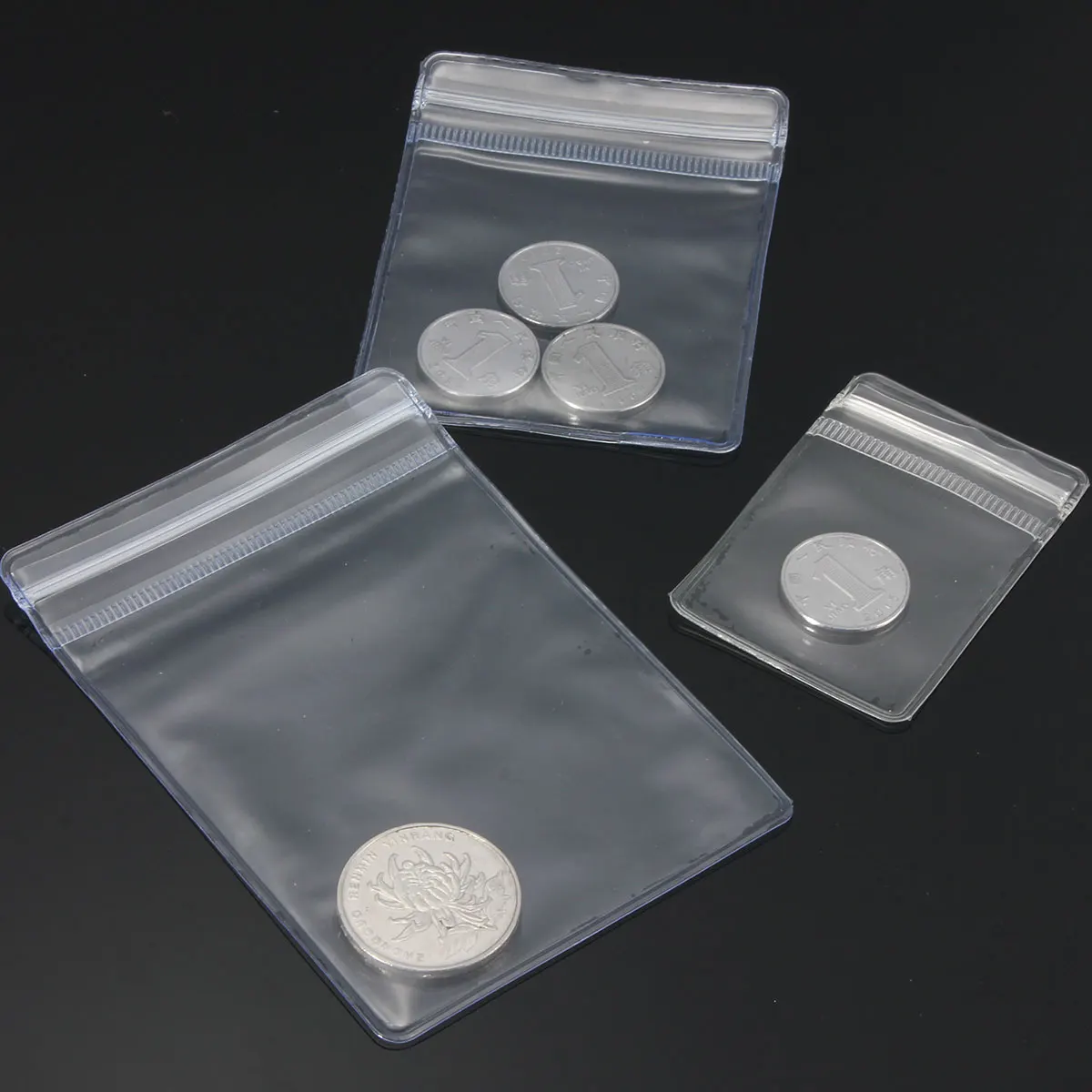 100Pcs Coin Holders Storage Bag Coin Collection Storage Envelopes Wallet Clear Plastic Organizer Container Stamp Pockets
100Pcs Coin Holders Storage Bag Coin Collection Storage Envelopes Wallet Clear Plastic Organizer Container Stamp Pockets