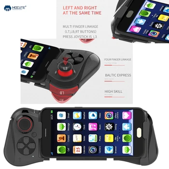 MOCUTE 058 Build in battery GamePad Joystick Bluetooth Controller Remote Control Gamepad for PUGB mobile PC iso Android iphone
MOCUTE 058 Build in battery GamePad Joystick Bluetooth Controller Remote Control Gamepad for PUGB mobile PC iso Android iphone