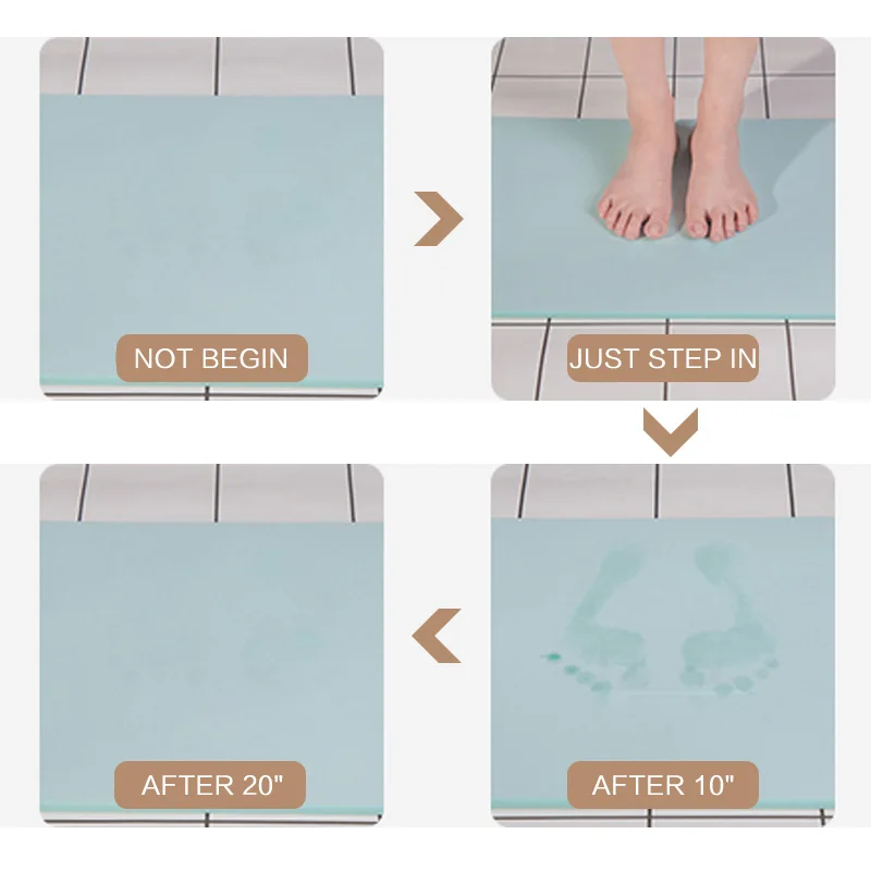 Быстросохнущий влагопоглощающий коврик для ванной SDARISB комнаты впитывающий