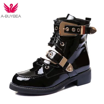 Real Leather Gold Buckle Women Boots Luxury Brand Low Heel Ankle Boots For Women Street Style Winter Boots Women Plus Size 40
Real Leather Gold Buckle Women Boots Luxury Brand Low Heel Ankle Boots For Women Street Style Winter Boots Women Plus Size 40