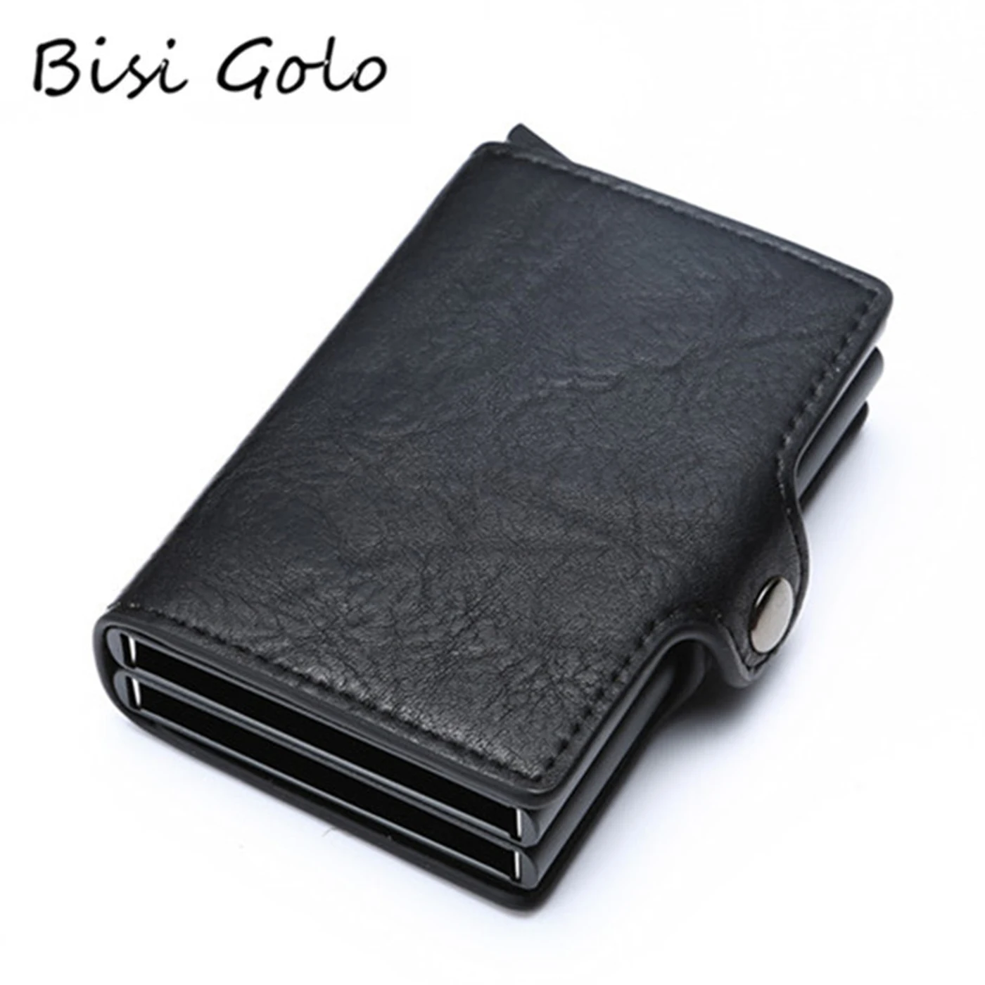BISI GORO RFID Card Wallet Double Boxes Business Bank Card Case Smart Protector ID Card Holders Universal Men and Women Wallet
BISI GORO RFID Card Wallet Double Boxes Business Bank Card Case Smart Protector ID Card Holders Universal Men and Women Wallet