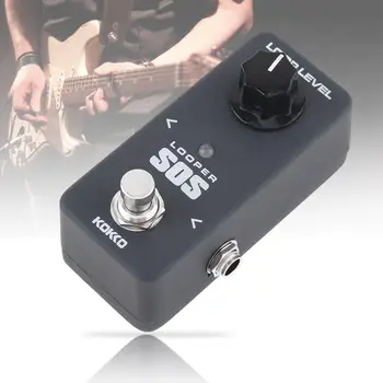 KOKKO Mini Black Electric Guitar Bass Effect Pedal SOS Recording Support 5Minutes Record Loop Store True Bypass Full Metal Shell
KOKKO Mini Black Electric Guitar Bass Effect Pedal SOS Recording Support 5Minutes Record Loop Store True Bypass Full Metal Shell