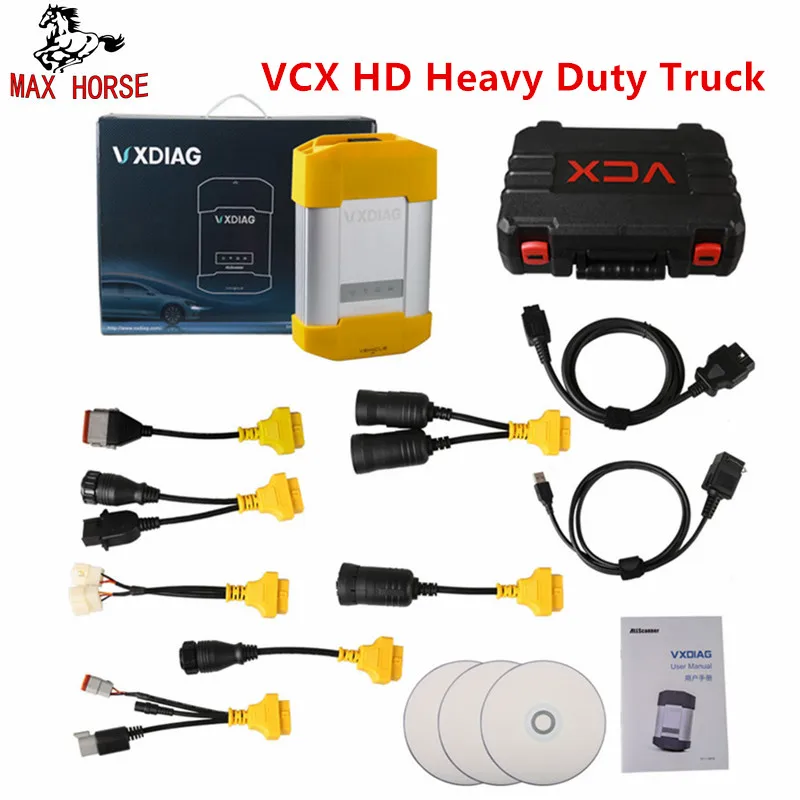 Allscanner VXDIAG VCX HD Heavy Duty Truck Diagnostic System for CAT for VOLVO for HINO for Cummins for Nissan With WIFI
Allscanner VXDIAG VCX HD Heavy Duty Truck Diagnostic System for CAT for VOLVO for HINO for Cummins for Nissan With WIFI