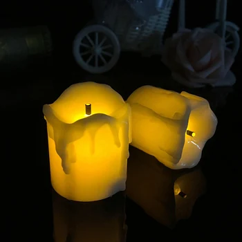 Jiguoor Yellow Flicker With Battery Candles Plastic Led Candles Flameless Tea Lights For Christmas Halloween Wedding
Jiguoor Yellow Flicker With Battery Candles Plastic Led Candles Flameless Tea Lights For Christmas Halloween Wedding