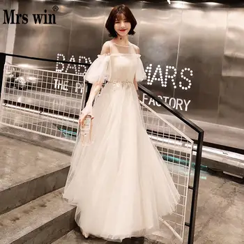 Vestidos De Festa 2020 Mrs Win The Party O-neck A-line Short Sleeve Off The Shoulder Evening Dresses Lace Robe De Soiree F
Vestidos De Festa 2020 Mrs Win The Party O-neck A-line Short Sleeve Off The Shoulder Evening Dresses Lace Robe De Soiree F