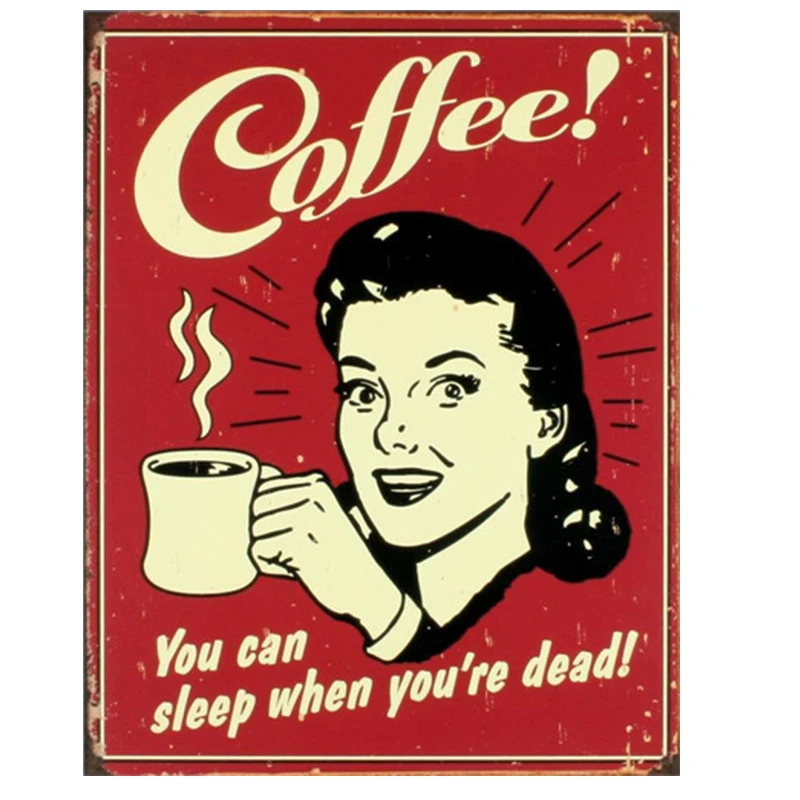 1pc Shabby Chic Coffee Vintage Metal Tin Signs cafe Tea Dessert Custom Metal Poster For Kitchen bar Pub Decor Retro Wall Sticker
1pc Shabby Chic Coffee Vintage Metal Tin Signs cafe Tea Dessert Custom Metal Poster For Kitchen bar Pub Decor Retro Wall Sticker
