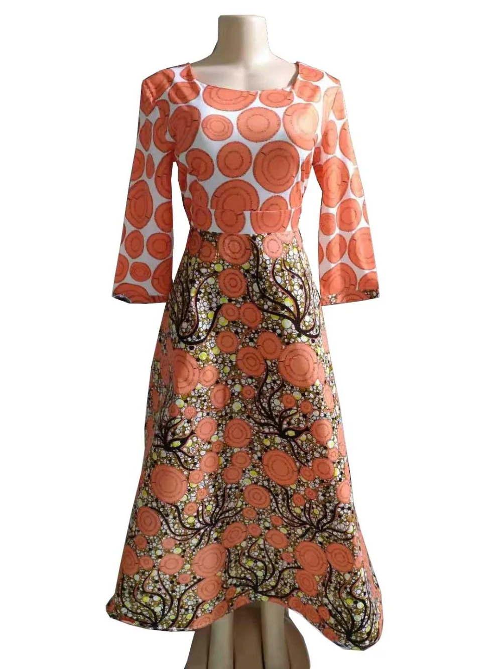 New style African Women clothing Dashiki fashion Pure color elastic cloth Wax cotton cloth one piece long dress 1850
New style African Women clothing Dashiki fashion Pure color elastic cloth Wax cotton cloth one piece long dress 1850