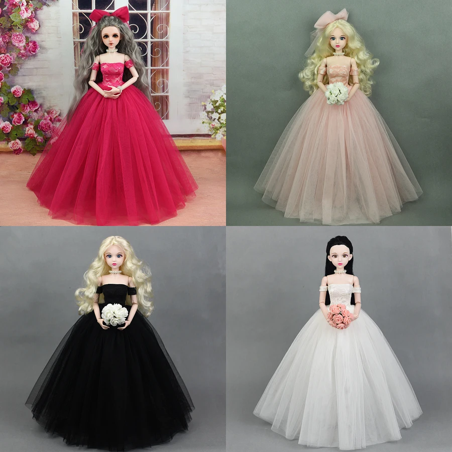 Dress + Veil /2018 New 4 layers Lace Party Dress Evening Gown Bubble skirt Clothing Outfit Accessories For 1/4 BJD Xinyi SD Doll
Dress + Veil /2018 New 4 layers Lace Party Dress Evening Gown Bubble skirt Clothing Outfit Accessories For 1/4 BJD Xinyi SD Doll