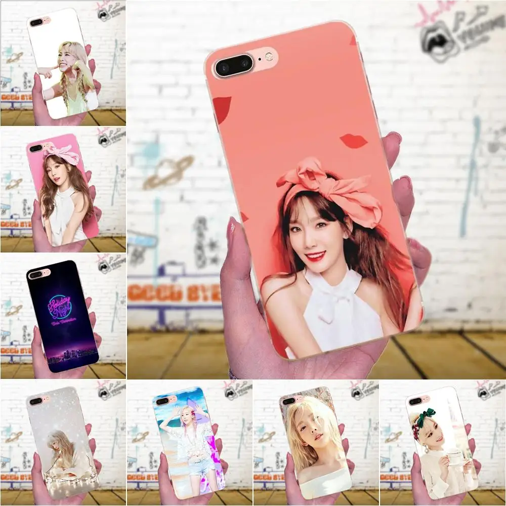 Snsd поколение для девочек Taeyeon окрашенный чехол телефона Xiaomi Redmi Note 2 3 3S 4 4A 4X 5 5A 6 6A Pro