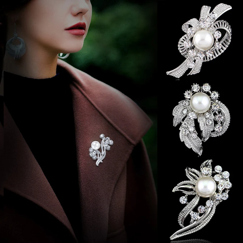 Rhinestone Crystal Silver Flower Brooches For Women Wedding Bridal Party Round Bouquet Brooch Pin Clear Jewelry Accessoris7C2624
Rhinestone Crystal Silver Flower Brooches For Women Wedding Bridal Party Round Bouquet Brooch Pin Clear Jewelry Accessoris7C2624