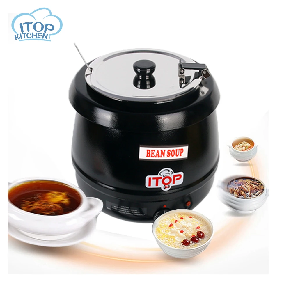 ITOP BS-W1C Winter Hot Drink Pot Soup Warmer Kettle 110V/US plug 220V/EU plug Wet Heat Boiler Adjustable Temperature
ITOP BS-W1C Winter Hot Drink Pot Soup Warmer Kettle 110V/US plug 220V/EU plug Wet Heat Boiler Adjustable Temperature