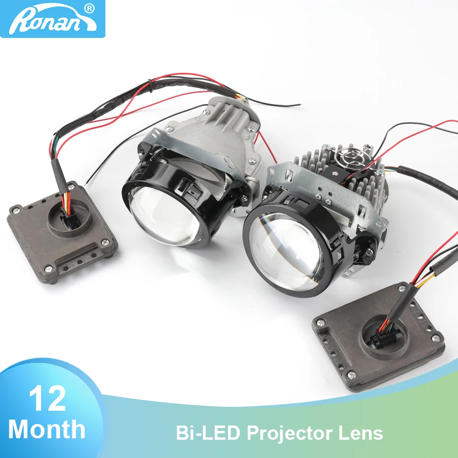 Ronan 3.0 inch Bi-LED projector lens hella hole 5500k led chips with driver 35w 12v car headlight for car diy retrofit
Ronan 3.0 inch Bi-LED projector lens hella hole 5500k led chips with driver 35w 12v car headlight for car diy retrofit