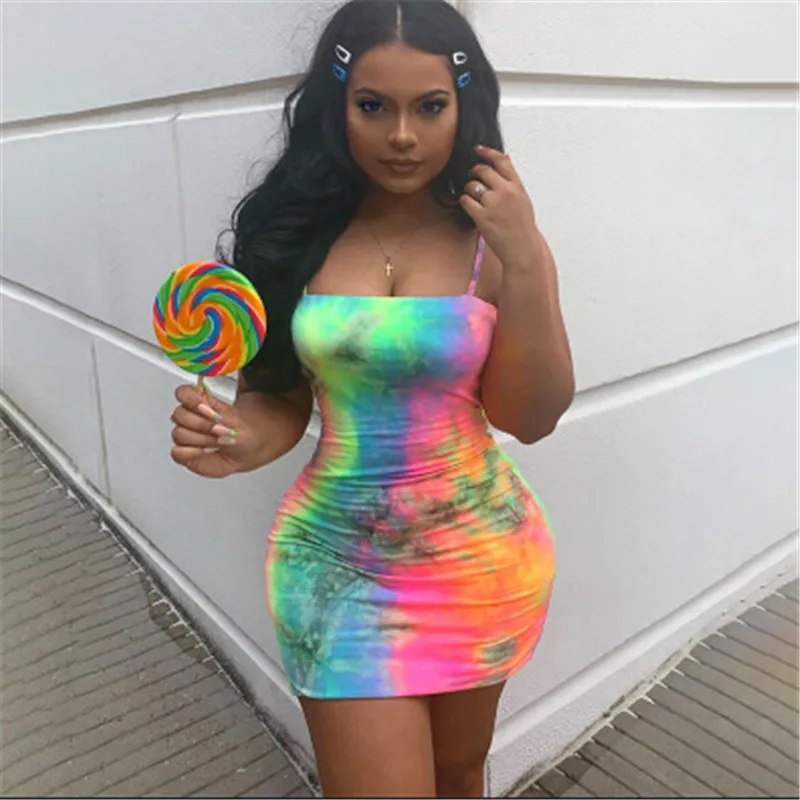 Women Sexy Sleeveless Colorful Skinny Bodycon Slim Evening Party Clubwear Summer Mini Short Dresses
Women Sexy Sleeveless Colorful Skinny Bodycon Slim Evening Party Clubwear Summer Mini Short Dresses