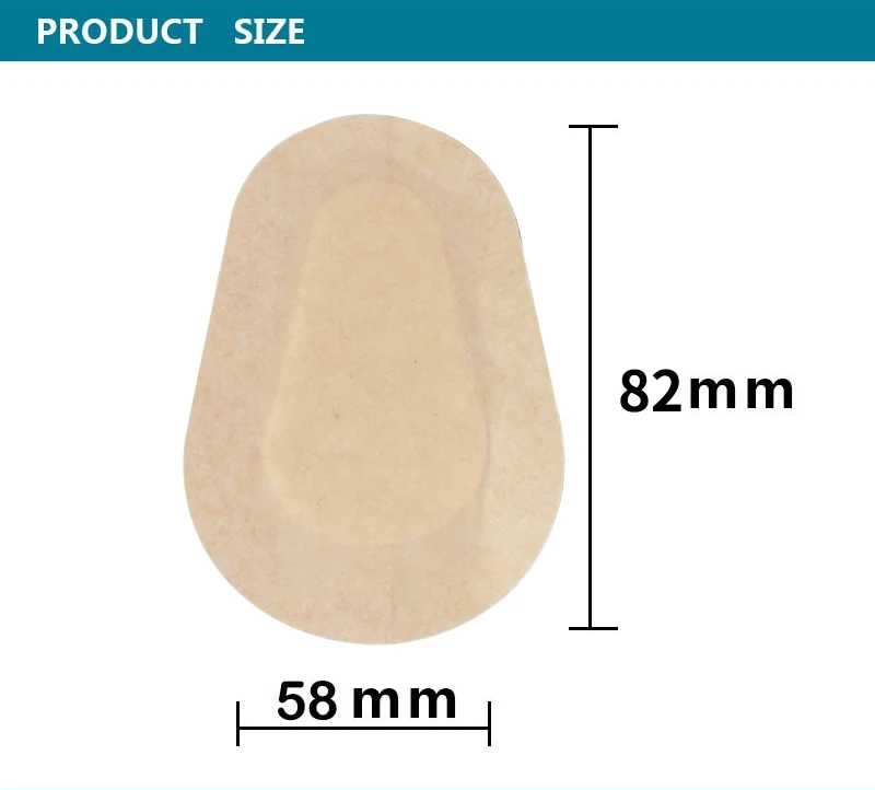 Kids Eye Patch Sterile Adhesive Bandage 60 pieces (picture of 1 Beige colour bandage with sizes show)
