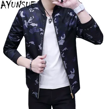 AYUNSUE Baseball Jacket Spring Autumn Mens Bomber Jackets Clothes Black Jaqueta Masculina Casual Coat Men Plus Size 4XL FYY574
AYUNSUE Baseball Jacket Spring Autumn Mens Bomber Jackets Clothes Black Jaqueta Masculina Casual Coat Men Plus Size 4XL FYY574