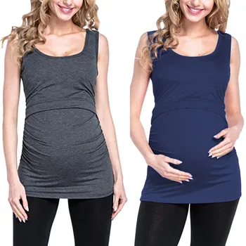 Maternity Nursing Tops for Pregnant Women Tank Top Sleeveless Shirt Pregnancy Breastfeeding Tees Feeding Maternity Clothes
Maternity Nursing Tops for Pregnant Women Tank Top Sleeveless Shirt Pregnancy Breastfeeding Tees Feeding Maternity Clothes
