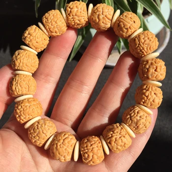 Wholesale Natural King Kong Bodhi Bracelets Buddha Beads Hand String Men Prayer Japa mala Collection of high-end Wood Jewelry
Wholesale Natural King Kong Bodhi Bracelets Buddha Beads Hand String Men Prayer Japa mala Collection of high-end Wood Jewelry