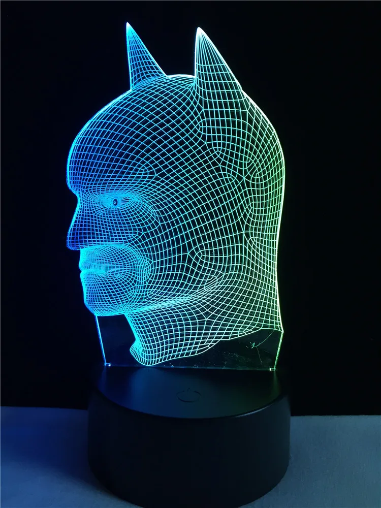 GAOPIN Cool Batman Shaped USB LED 3D Home Multicolor Decorative Lamp Lighting Kid's Gift Bedroom Night Light Party Atmosphere
GAOPIN Cool Batman Shaped USB LED 3D Home Multicolor Decorative Lamp Lighting Kid's Gift Bedroom Night Light Party Atmosphere