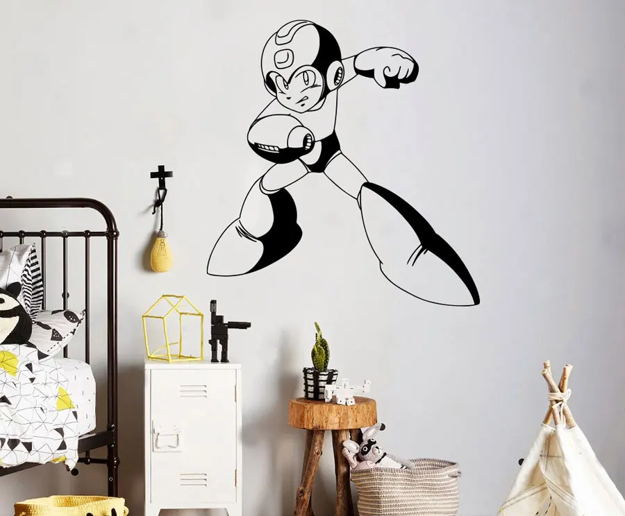 Video game superhero wall vinyl sticker family indoor children's room decoration detachable wall sticker ET12
Video game superhero wall vinyl sticker family indoor children's room decoration detachable wall sticker ET12