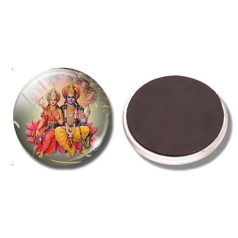 Vishnu and Lakshmi Amulet Om 30 MM Fridge Magnet Yoga Charm Om Glass Dome Magnetic Refrigerator Stickers Note Holder Home Decor
Vishnu and Lakshmi Amulet Om 30 MM Fridge Magnet Yoga Charm Om Glass Dome Magnetic Refrigerator Stickers Note Holder Home Decor