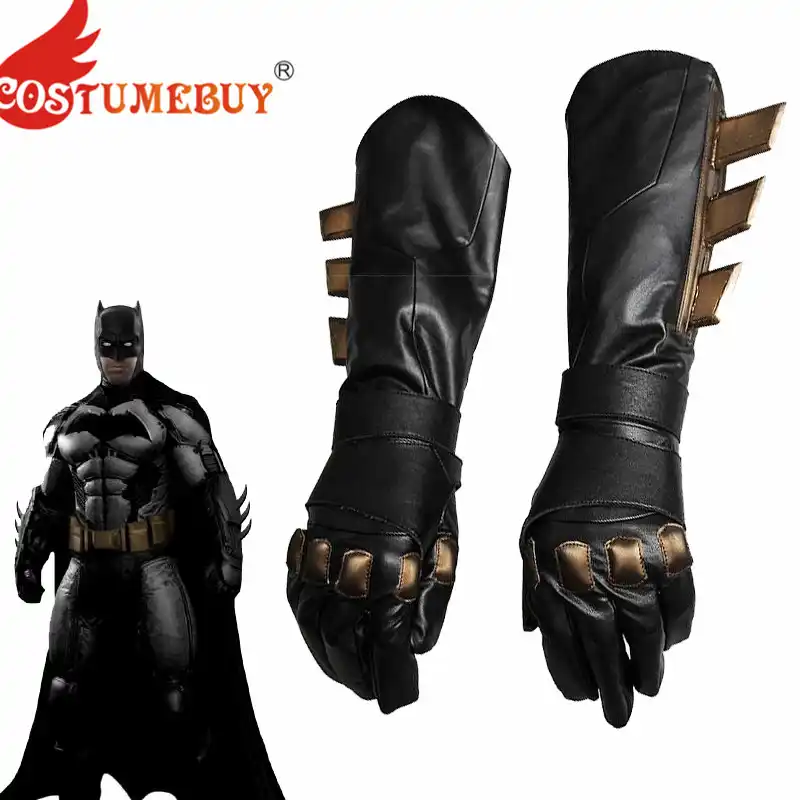 black superhero gloves