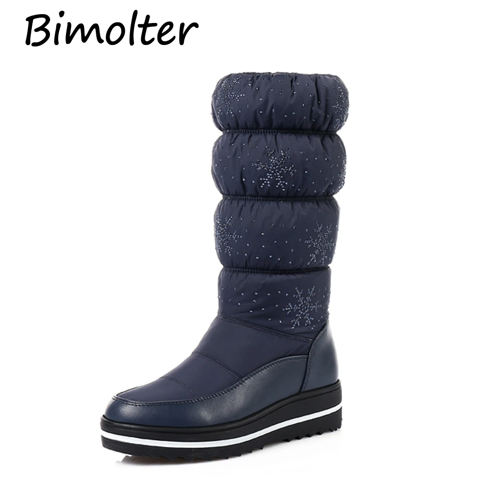 Bimolter Plus size 35-44 Women Winter Boots Warm Cotton Down Shoes Waterproof Boots Snow Boots Fur Platform Mid Calf boots SB014
Bimolter Plus size 35-44 Women Winter Boots Warm Cotton Down Shoes Waterproof Boots Snow Boots Fur Platform Mid Calf boots SB014