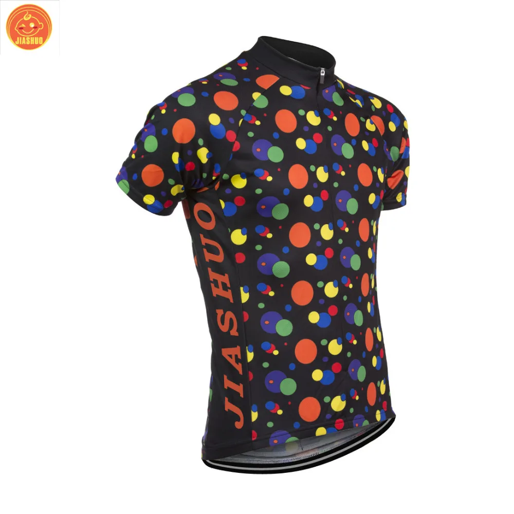 NEW 2017 JIASHUO colors Spot Jersey Bike RACE Team Bicycle Cycling Jersey / Wear / Clothing Breathable Customized Ropa CICLISMO
NEW 2017 JIASHUO colors Spot Jersey Bike RACE Team Bicycle Cycling Jersey / Wear / Clothing Breathable Customized Ropa CICLISMO