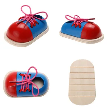 1PC Montessori Educational Toys Children Wooden Toys Toddler Lacing Shoes Early Education Montessori Teaching Aids Puzzle 885920
1PC Montessori Educational Toys Children Wooden Toys Toddler Lacing Shoes Early Education Montessori Teaching Aids Puzzle 885920