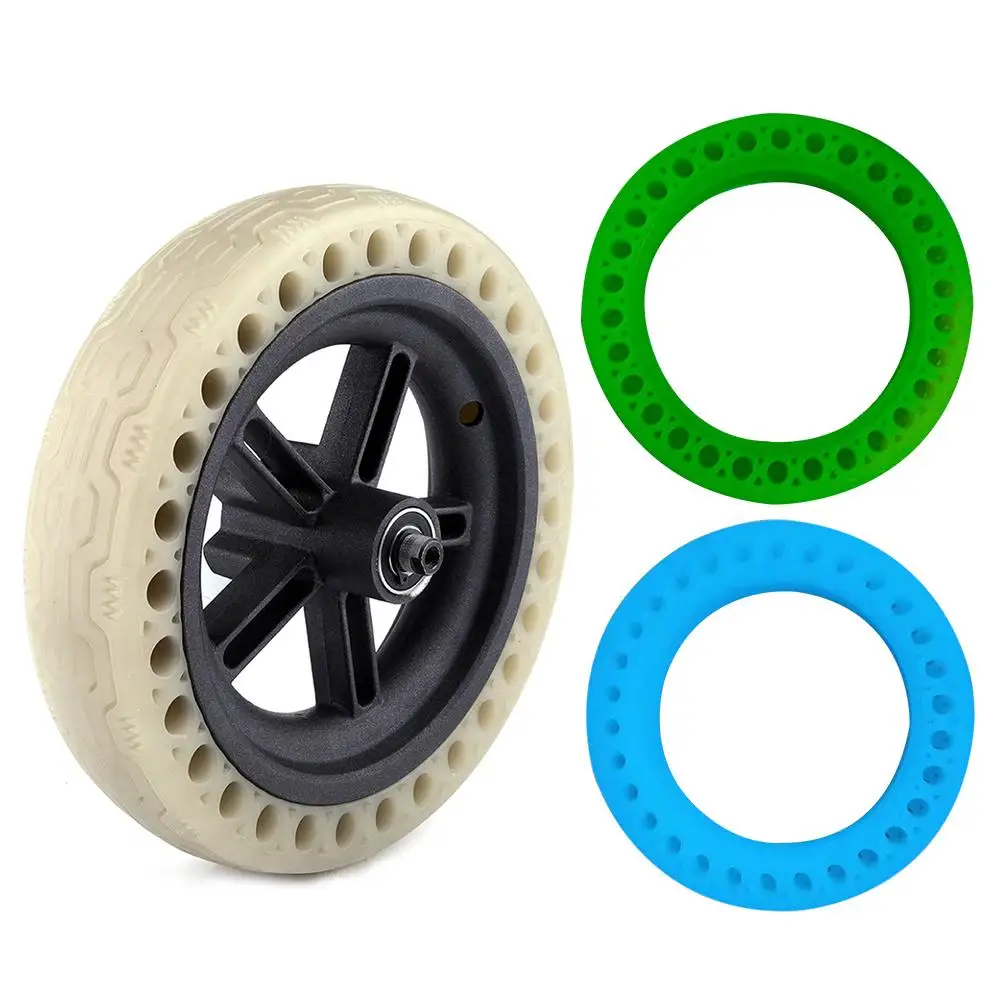 Fluorescent Tire Solid Wheels for Electric Scooter Solid Tire Shock Absorption Scooter Accessories for Xiaomi M365
Fluorescent Tire Solid Wheels for Electric Scooter Solid Tire Shock Absorption Scooter Accessories for Xiaomi M365