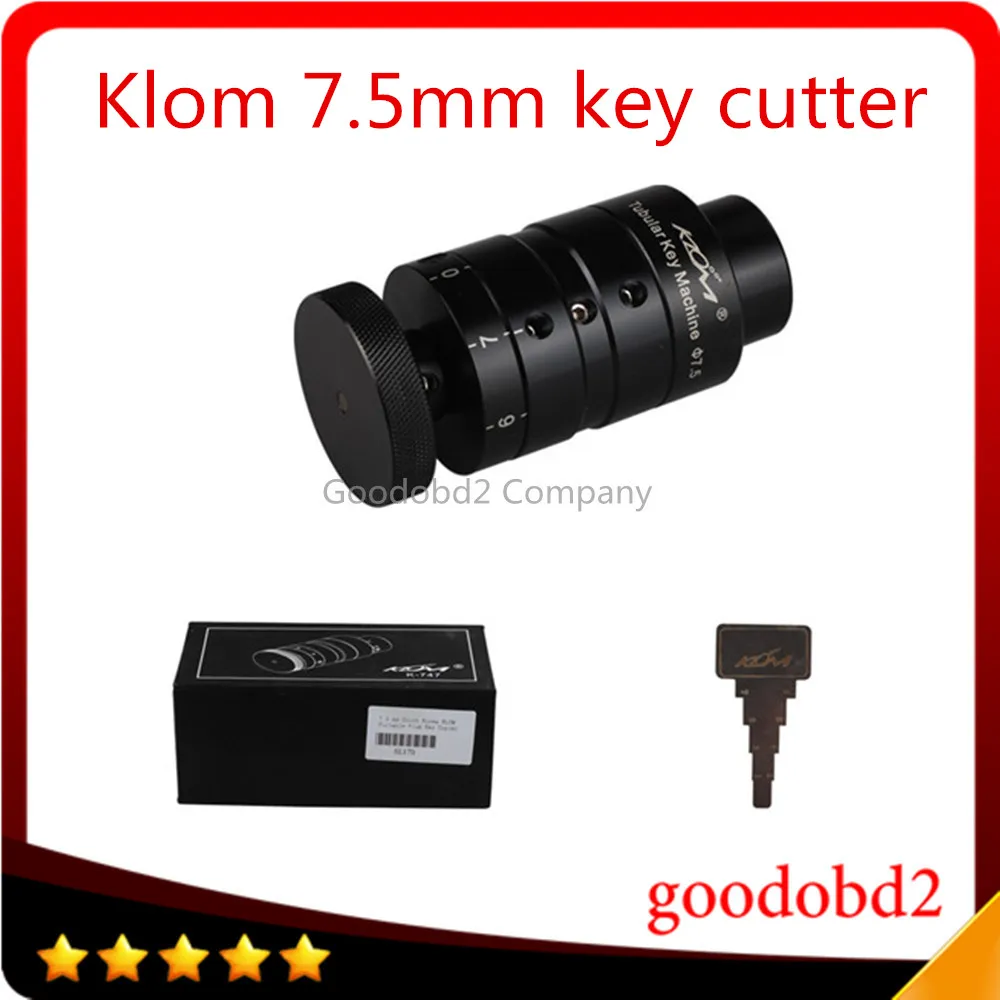 Klom 7.5 mm Tubular Key Cutter Machine KLOM Portable Plum Key Copier Hardware Tool
Klom 7.5 mm Tubular Key Cutter Machine KLOM Portable Plum Key Copier Hardware Tool